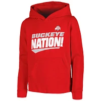 Youth Scarlet Ohio State Buckeyes Rep Mine Pullover Hoodie