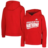 Sweat à capuche Scarlet Ohio State Buckeyes Rep Mine pour jeunes