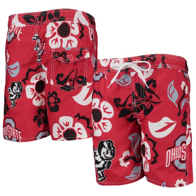 W&W OSU RED Junior FLORAL VOLLEY BOXER KIDYTHBAT