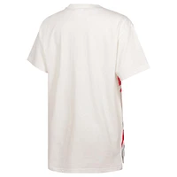 T-shirt surdimensionné blanc pour jeunes Ohio State Buckeyes Let's Get Loud