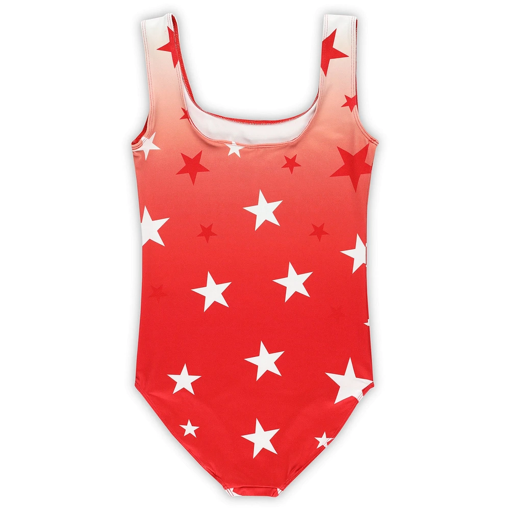 Youth ZooZatz Scarlet Ohio State Buckeyes Dance Leotard