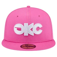 Casquette ajustée 59FIFTY rose pour hommes d'Oklahoma City 89ers Theme Night New Era