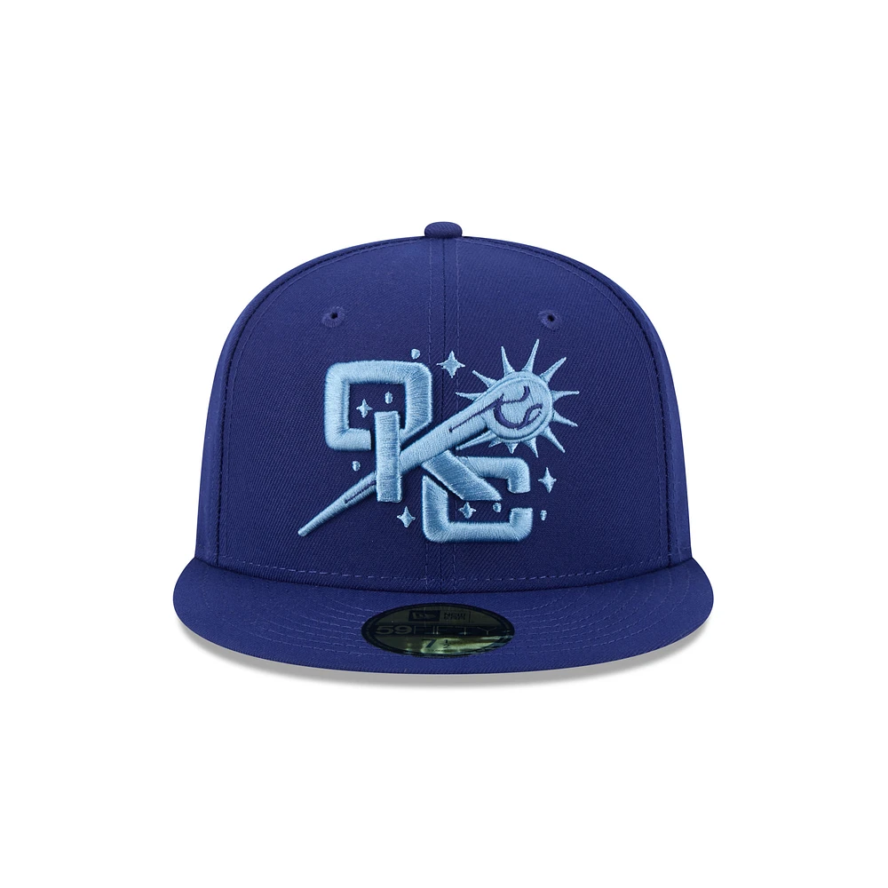 Men's New Era  Blue Oklahoma City Baseball Club Theme Nights 59FIFTY Fitted Hat