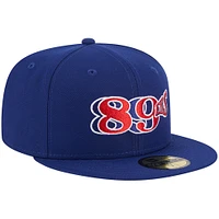 Men's New Era Navy Oklahoma City Dodgers Theme Nights 89ers  59FIFTY Fitted Hat