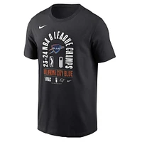 T-shirt Nike noir Oklahoma City Blue 2024 NBA G-League Champions Core pour homme