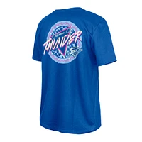 New Era  Blue Oklahoma City Thunder Glow-in-the-Dark T-Shirt