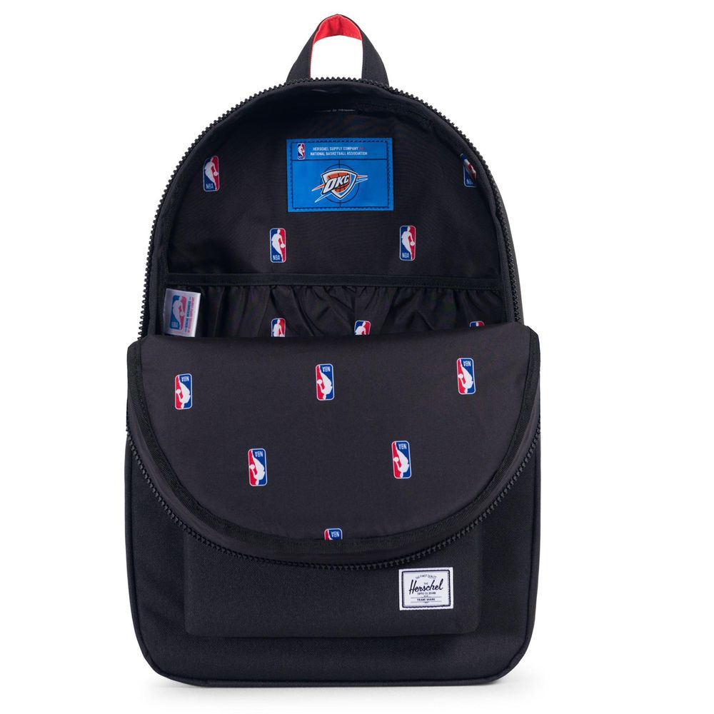 Herschel Supply Co. Oklahoma City Thunder Settlement Black Backpack