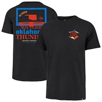Men's '47  Black Oklahoma City Thunder Edition Backboard T-Shirt