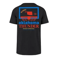 Men's '47  Black Oklahoma City Thunder Edition Backboard T-Shirt
