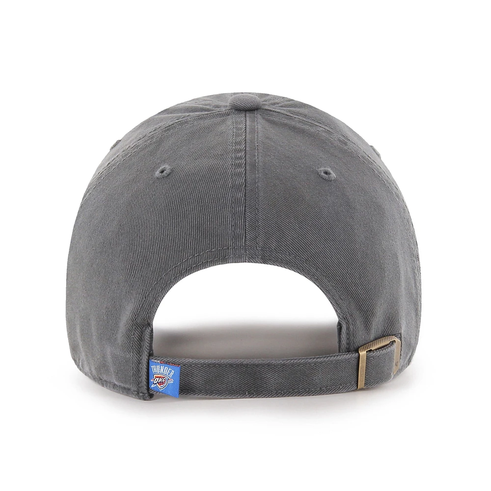 TEI THNDR CHARCOAL NBA TEI CORE LOGO CLEAN UP UNSTRUCTURED ADJ HATMENUST