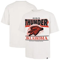 Men's '47  White Oklahoma City Thunder Edition Shifty Foundation T-Shirt