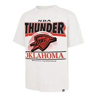 Men's '47  White Oklahoma City Thunder Edition Shifty Foundation T-Shirt