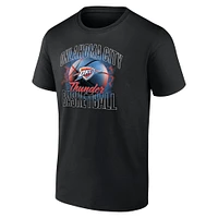 T-shirt noir Fanatics Match Up pour hommes d'Oklahoma City Thunder