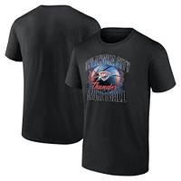 T-shirt noir Fanatics Match Up pour hommes d'Oklahoma City Thunder