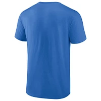 Men's Fanatics  Blue Oklahoma City Thunder 2025 Northwest Division Champions Locker Room T-Shirt