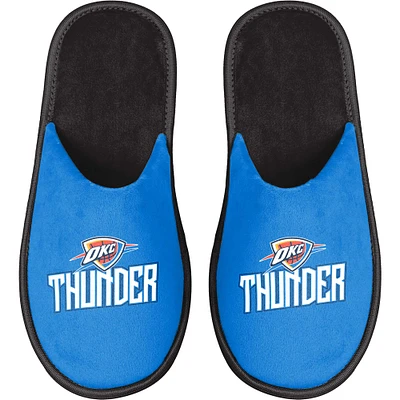 Chaussons FOCO Oklahoma City Thunder Scuff pour hommes