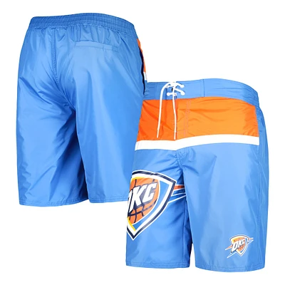 Maillot de bain bleu Oklahoma City Thunder Sea Wind pour homme G-III Sports by Carl Banks