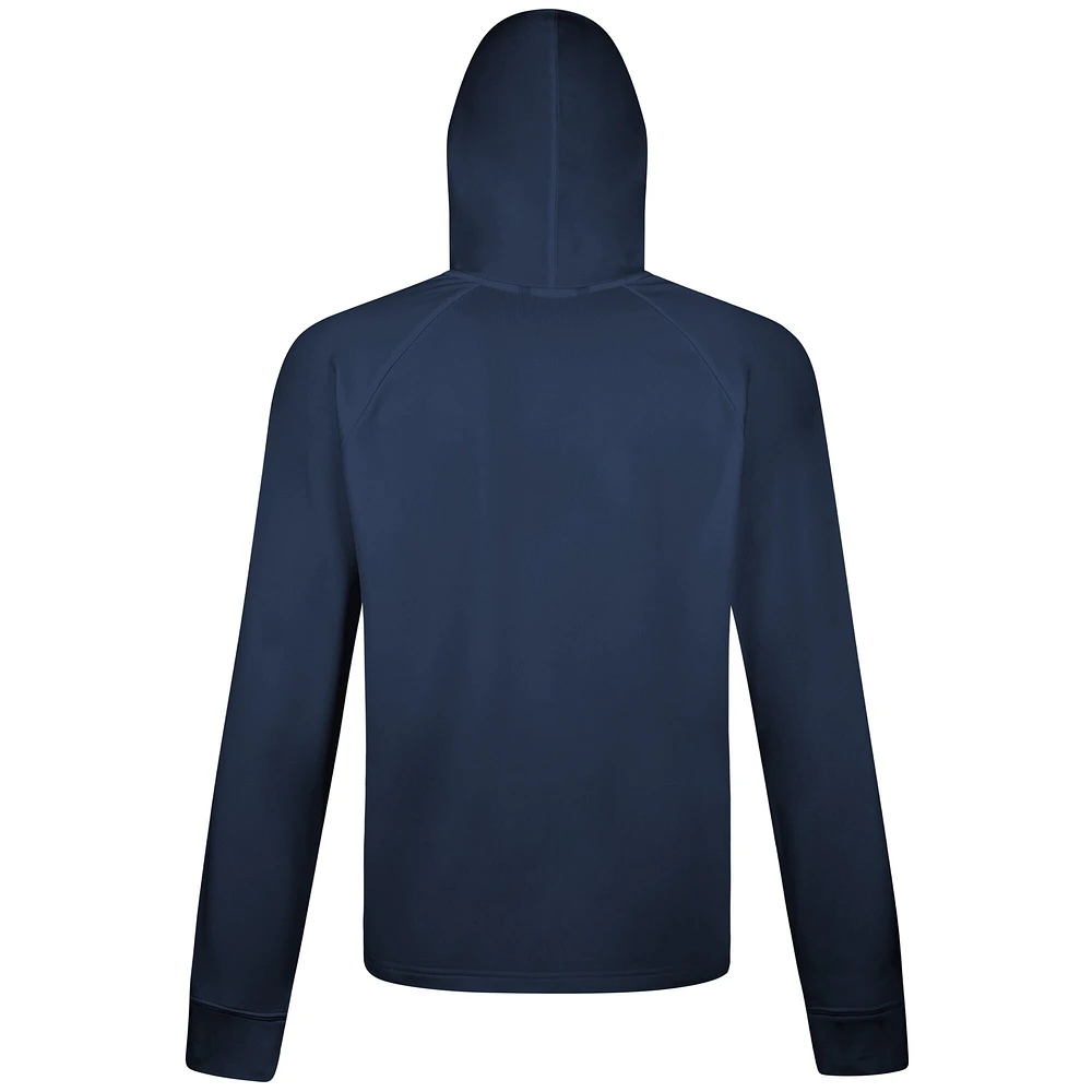 Men's Levelwear Navy Oklahoma City Thunder Dimension R Pullover Hoodie