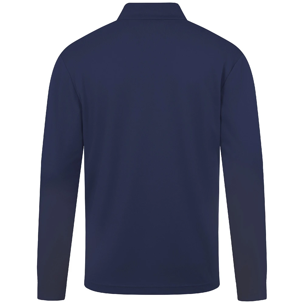 Men's Levelwear Navy Oklahoma City Thunder Heron Quarter-Zip Top