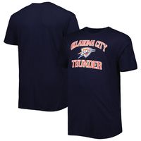 Men's Navy Oklahoma City Thunder Big & Tall Heart Soul T-Shirt