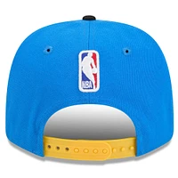 Men's New Era  Black Oklahoma City Thunder 2024/25 City Edition 9SEVENTY Stretch-Snap Hat