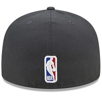 Men's New Era  Gray Oklahoma City Thunder 2022/23 Edition Official 59FIFTY Fitted Hat