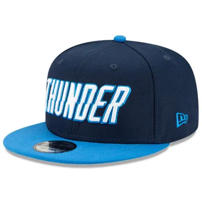 Oklahoma City Thunder New Era 2020/21 Earned Edition 9FIFTY Snapback Hat - Navy