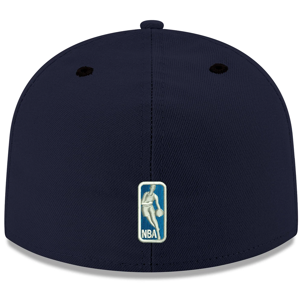 Men's New Era Navy Oklahoma City Thunder Official Team Color 59FIFTY Fitted Hat