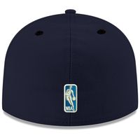 Men's New Era Navy Oklahoma City Thunder Official Team Color 59FIFTY Fitted Hat