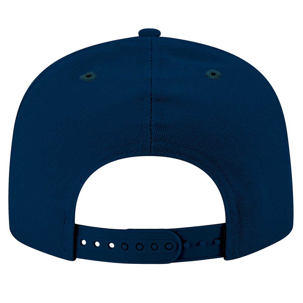Men's New Era Navy Oklahoma City Thunder State Pride 9FIFTY Snapback Hat