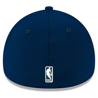 Men's New Era Navy Oklahoma City Thunder Team Classic 39THIRTY Flex Hat