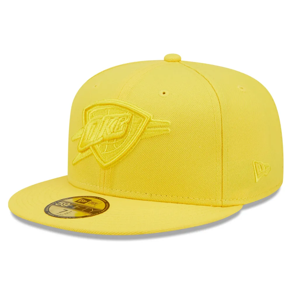 Casquette ajustée 59FIFTY Oklahoma City Thunder Colour Pack jaune pour homme New Era