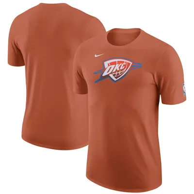 Oklahoma City Thunder Nike 2022/23 Edition Essential Warmup T-Shirt - Orange