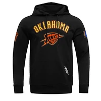 Men's Pro Standard Black Oklahoma City Thunder 2024/25 Edition Pullover Hoodie