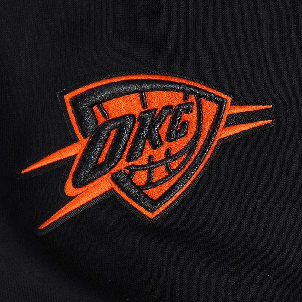 Men's Pro Standard Black Oklahoma City Thunder 2024/25 Edition Pullover Hoodie