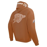 Sweat à capuche Pro Standard Brown Oklahoma City Thunder Paint the pour homme