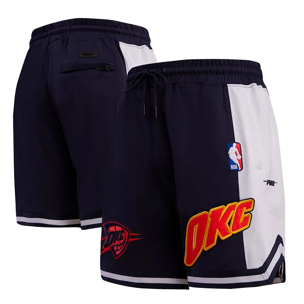 Men's Pro Standard Navy Oklahoma City Thunder 2023/24 Edition DK Shorts