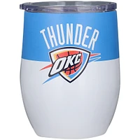 Oklahoma City Thunder 16oz. Colorblock Stainless Steel Curved Tumbler