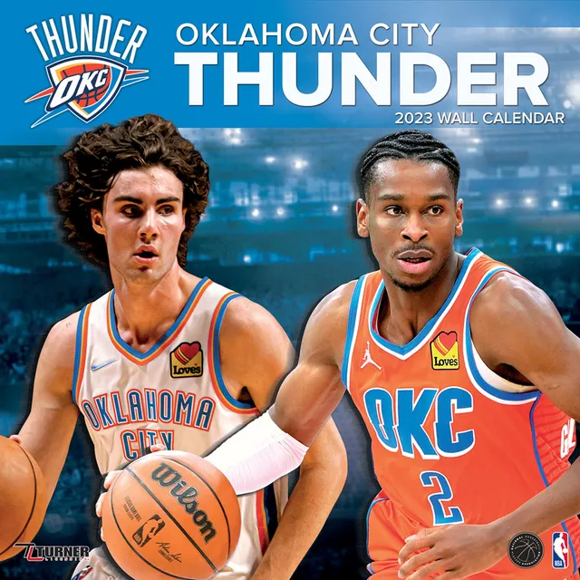  TURNER SPORTS Oklahoma City Thunder 2022 12X12 Team