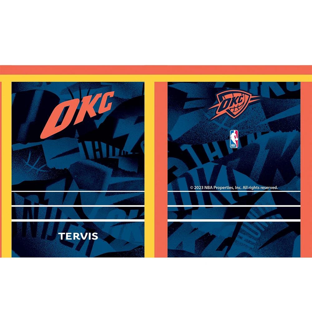 Tervis Oklahoma City Thunder 2023/24 City Edition 20oz. Gobelet en acier inoxydable