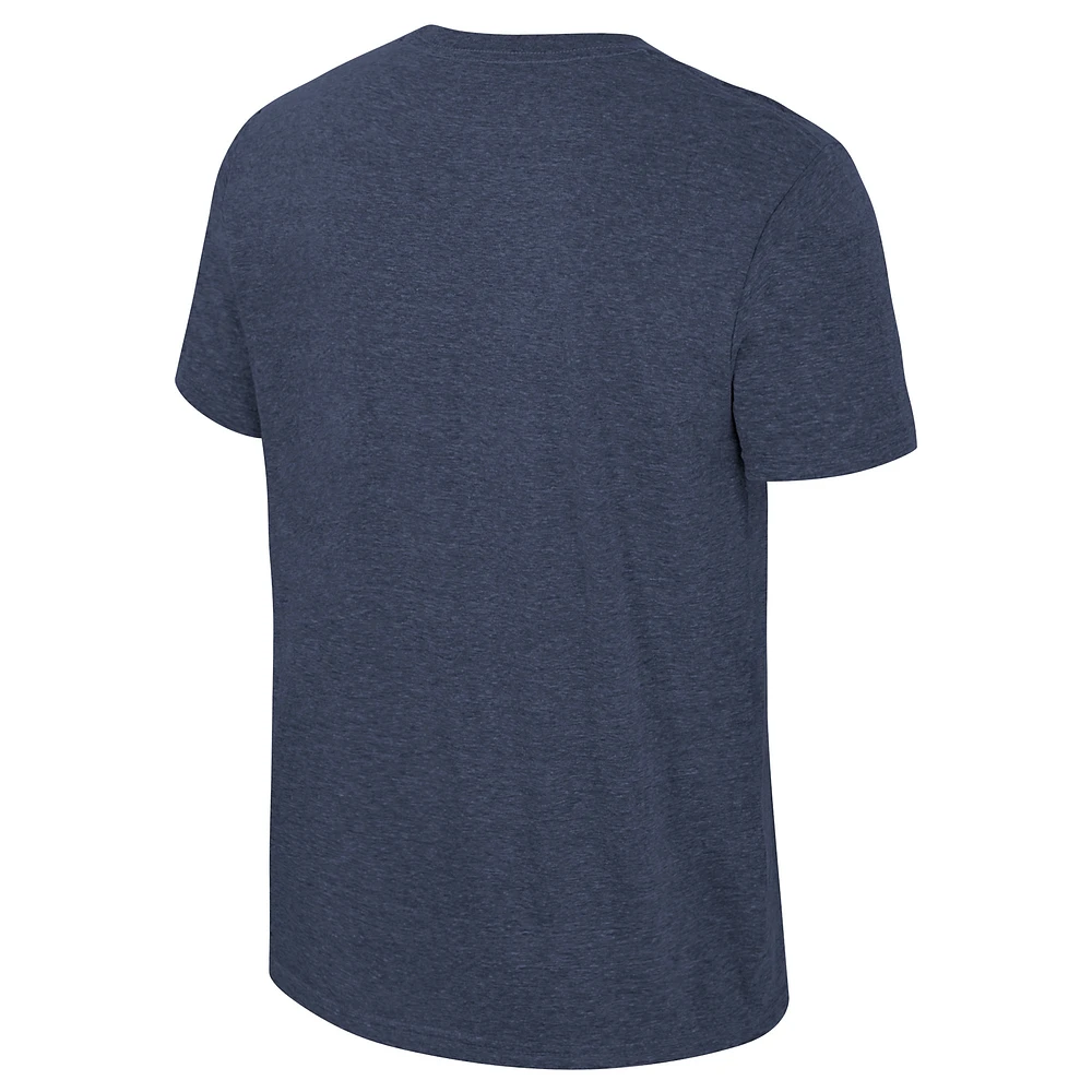 T-shirt unisexe Stadium Essentials bleu marine Oklahoma City Thunder Club Time Tri-Blend