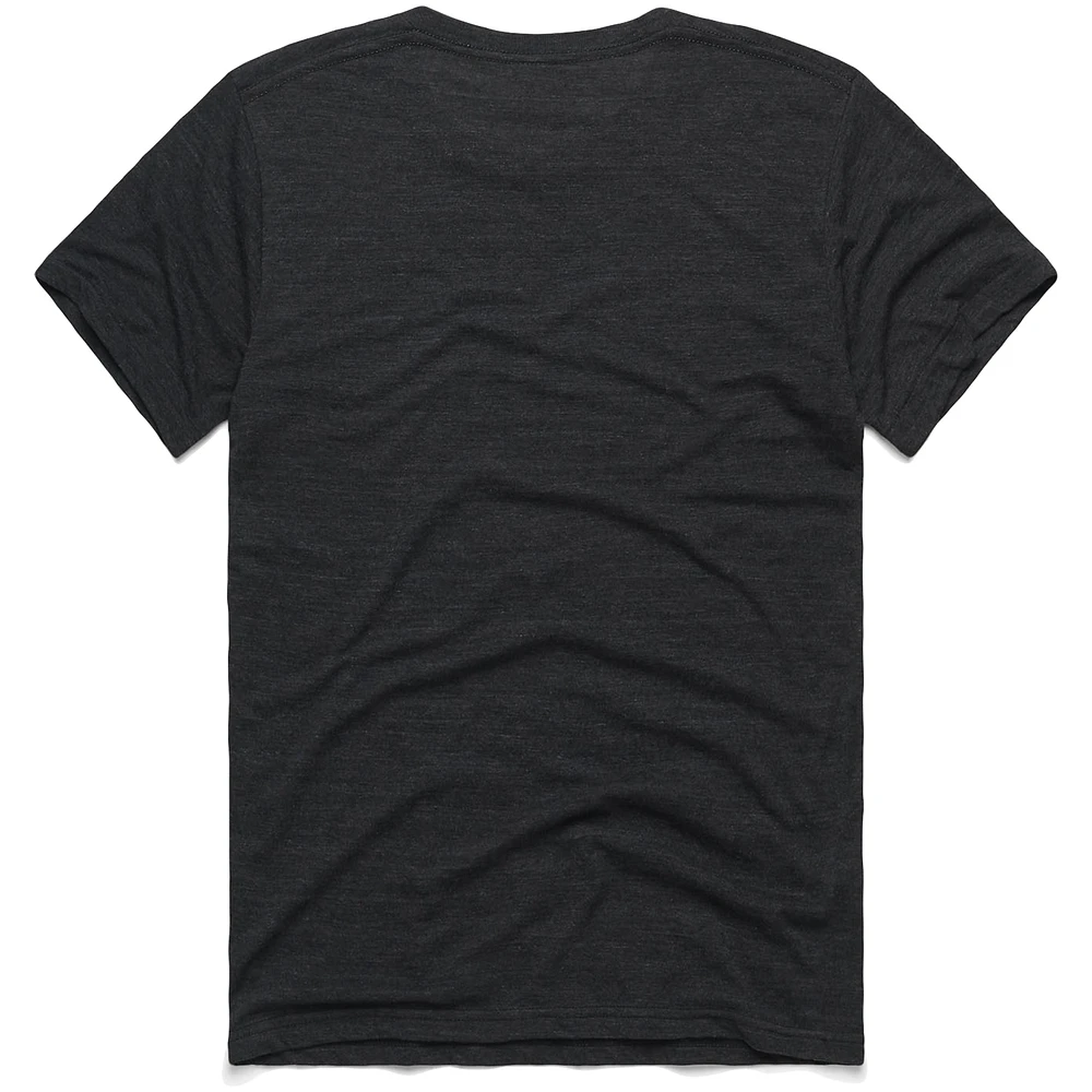 Unisex Homage  Charcoal Oklahoma City Thunder Hometown Edition Tri-Blend T-Shirt