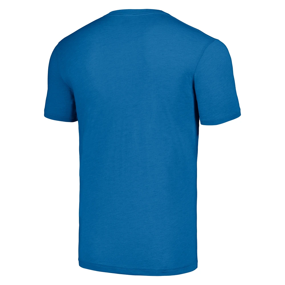 Unisex Homage Shai Gilgeous-Alexander & Chet Holmgren Blue Oklahoma City Thunder NBA Jam Tri-Blend T-Shirt