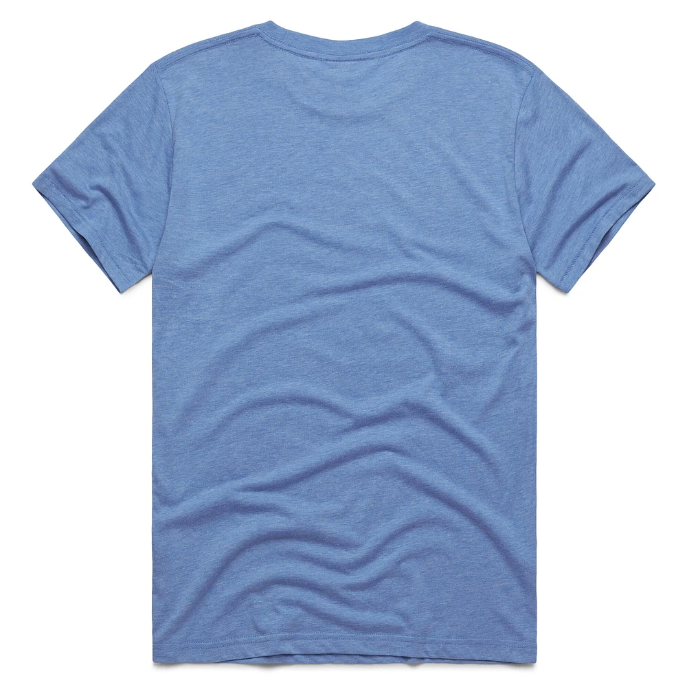 Unisex Homage Shai Gilgeous-Alexander Light Blue Oklahoma City Thunder NBA Jam Tri-Blend T-Shirt