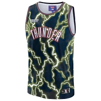 Maillot Oklahoma City Thunder Hometown unisexe NBA & KidSuper Studios by Fanatics noir