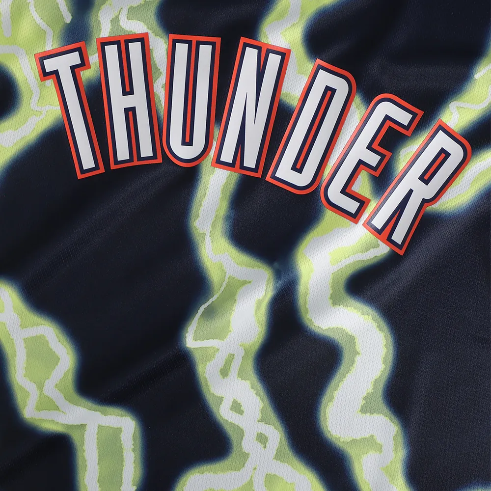 Maillot Oklahoma City Thunder Hometown unisexe NBA & KidSuper Studios by Fanatics noir