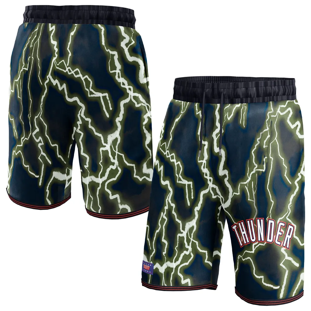 Unisex NBA & KidSuper Studios by Fanatics Black Oklahoma City Thunder Hometown Shorts