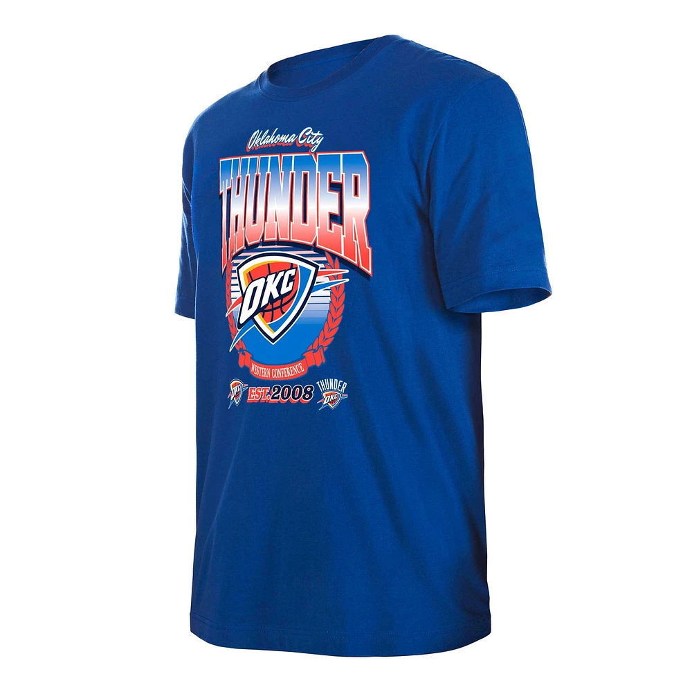 T-shirt unisexe New Era bleu Oklahoma City Thunder Summer Classics