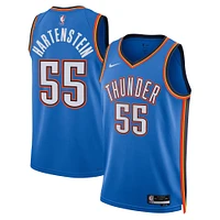 Maillot de joueur Nike unisexe Isaiah Hartenstein bleu des Thunder d'Oklahoma City Swingman - Édition Icon