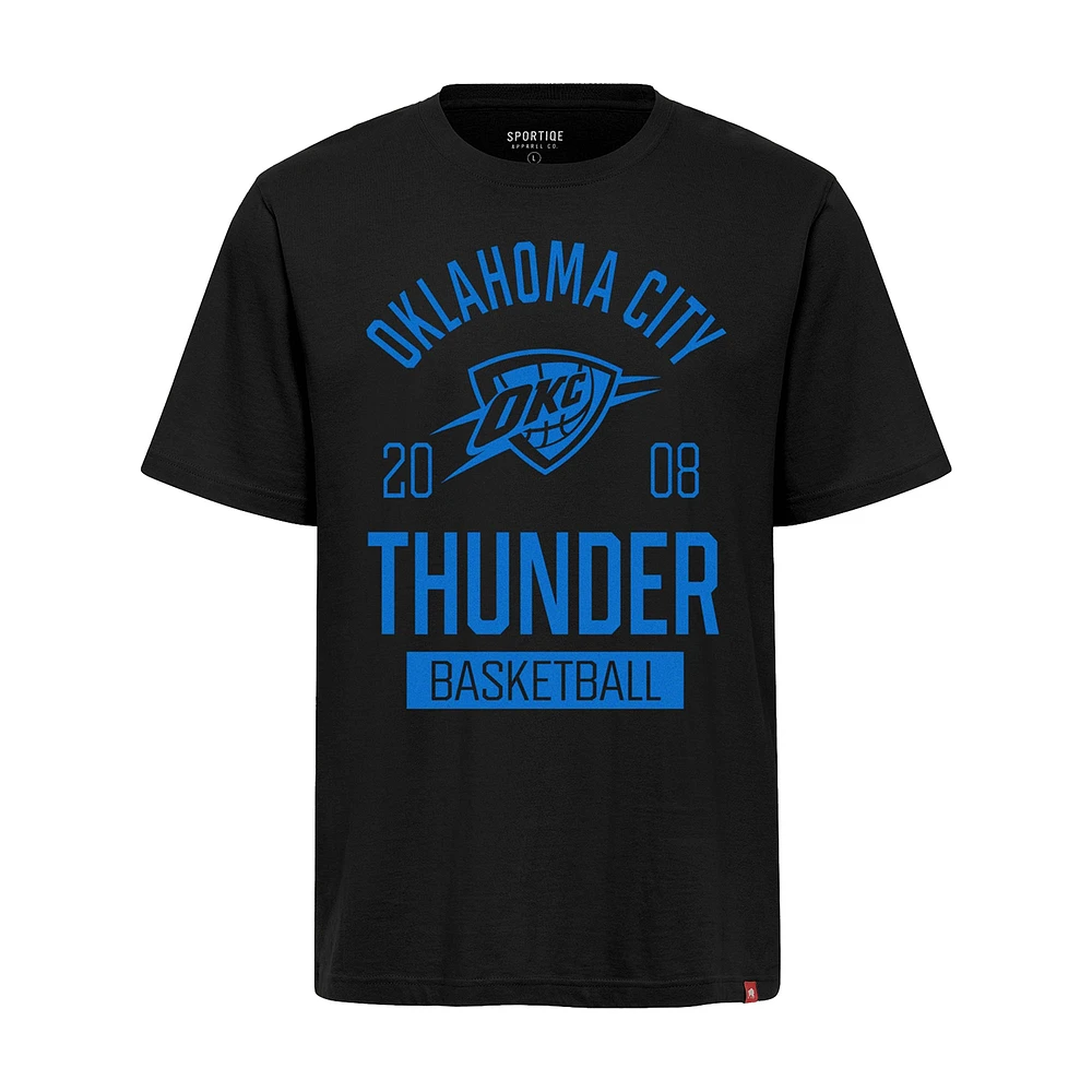 T-shirt unisexe Sportiqe noir premium Oklahoma City Thunder Duke